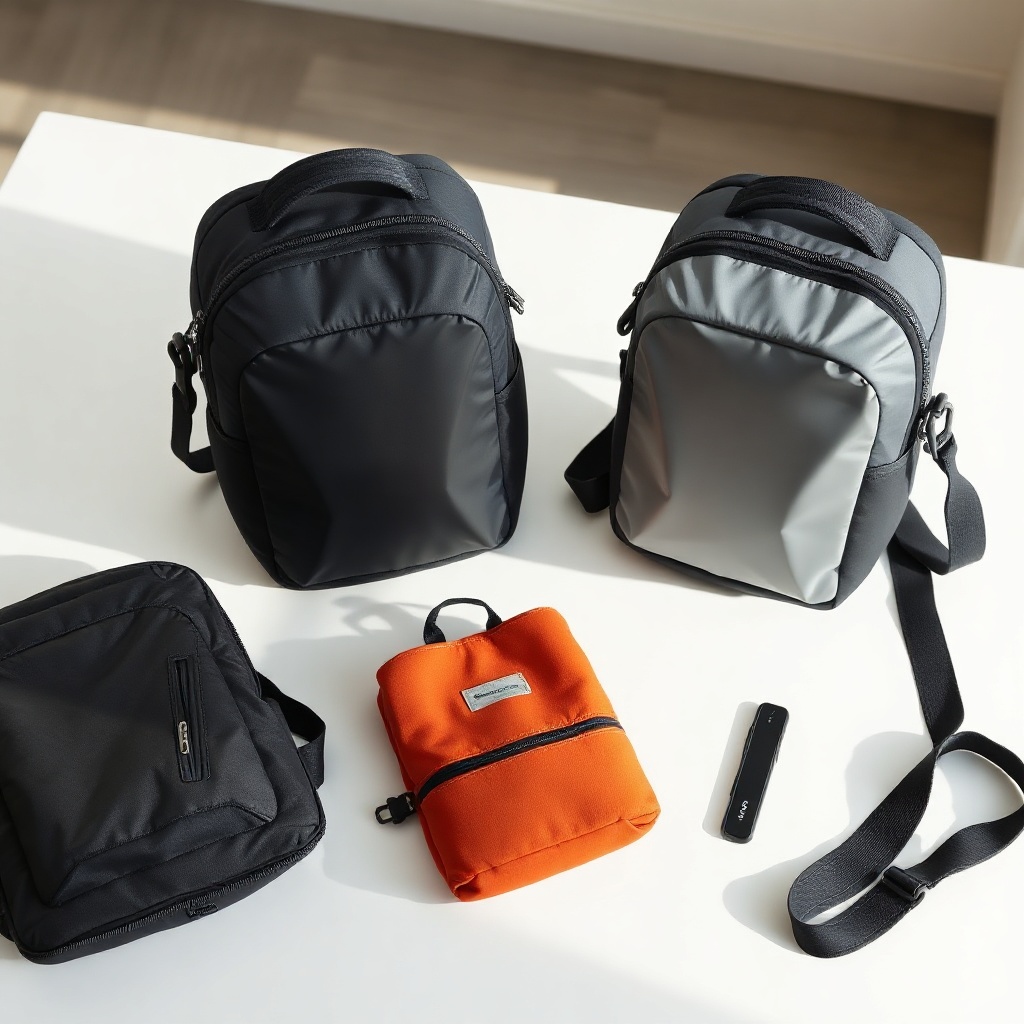 A photorealistic photo showing both an OxyGuide Comfort and a Caire Freestyle Comfort plac